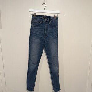 Abercrombie & Fitch High Rise Blue Jeans